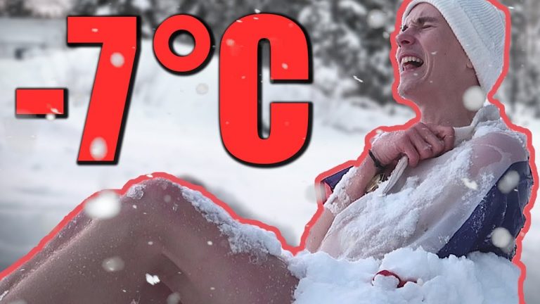 Skúška ĽADOM ❄️ Tatry, sneh ako aj aj -7°C