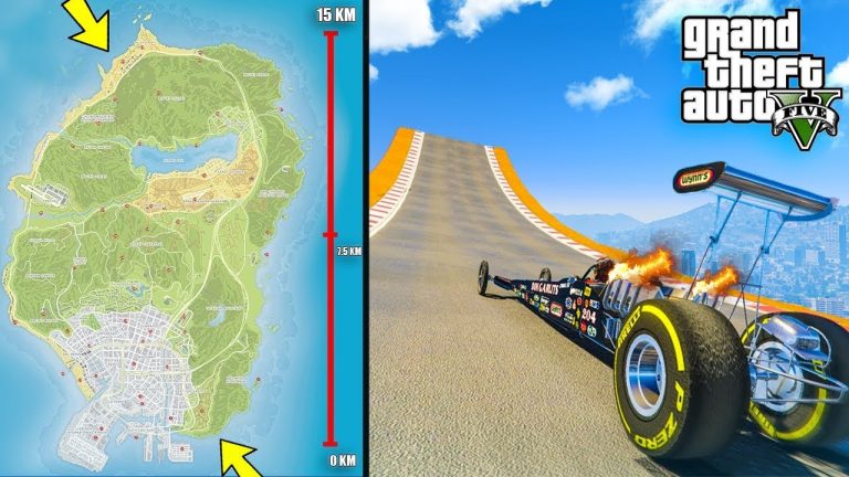 Dokáže auto preskočiť celú GTA 5 Mapu? ( EXPERIMENT )