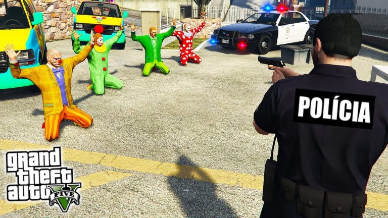 Klauni Predávajú DROGY Malým Deťom – Pracujem ako aj POLICAJT v GTA 5 #14