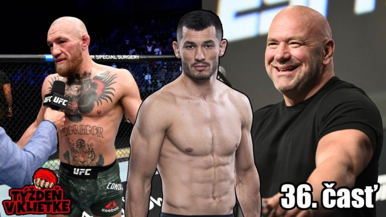Týždeň V klietke: Muradov si vypýtal follow od prezidenta UFC, McGregor dostal KO prvýkrát v kariére