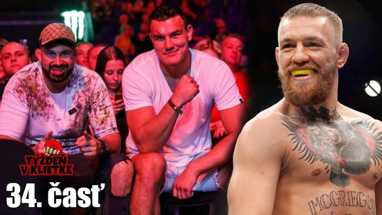 Týždeň V klietke: McGregor sľubuje KO do 60 sekúnd, ďalšia hviezda v SFG + kde sledovať UFC po novom