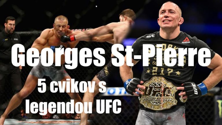 5 CVIKOV NA DOMA s legendou UFC Georgesom St-Pierreom