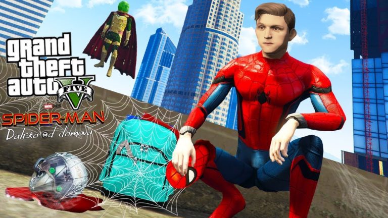 SPIDER-MAN: Ďaleko Od Domova – GTA 5 Spider Man Mod