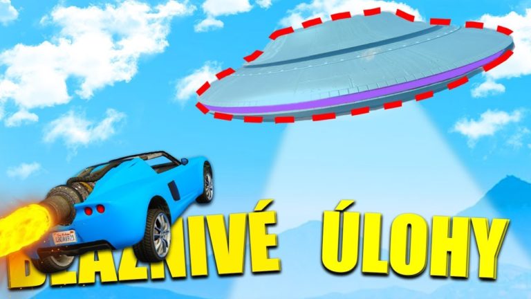 GTA 5 – BLÁZNIVÉ ÚLOHY – PRISTÁVAM NA NEVIDITEĽNE UFO