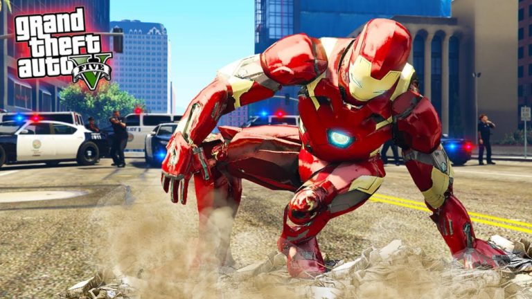 Iron Man sa Vrátil do Los Santos – GTA 5 IRON MAN MOD