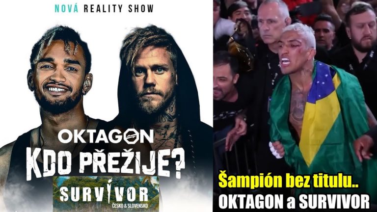 Týždeň V klietke: OKTAGON i SURVIVOR? čerstvý projekt – bude zápas! Vyhral, ale nemá titul UFC..