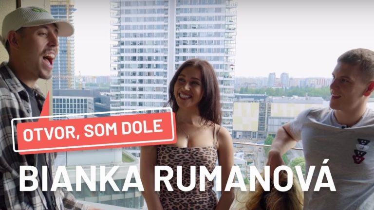 Bianka Rumanová ako aj i Jovinečko nás pozvali do svojho bytu v Sky Parku (OTVOR, SOM DOLE)