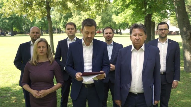 Heger aj predsedníctvo OĽaNO: S odchodom Matoviča nesúhlasíme (VIDEO)