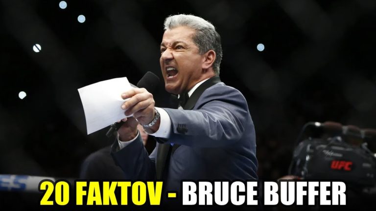 20 FAKTOV – Bruce Buffer | Legendárny moderátor v UFC