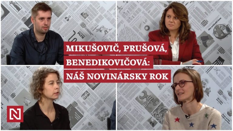 Mikušovič, Prušová, Benedikovičová: Náš novinársky rok (VIDEO)