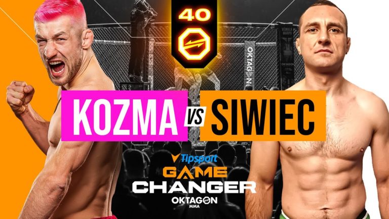 Kozma vs.  Siwiec |  OKTAGON 40: Tipsport GAMECHANGER