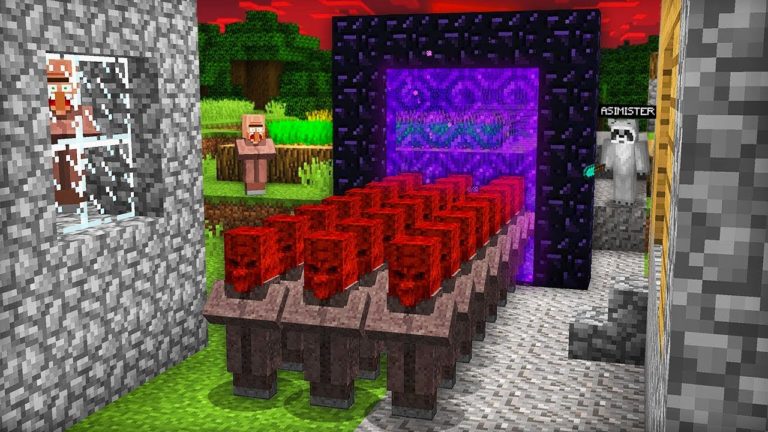 Satanský Villageri Zničili Našu Dedinu – Minecraft