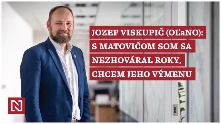 Jozef Viskupič z OĽaNO: Ak nezískam podporu, zvážim odchod z hnutia (VIDEO)