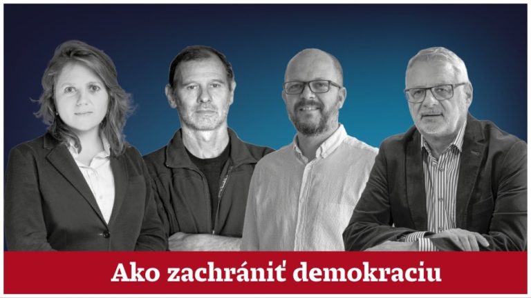 Leško, Šimečka, Kostolný: Posledná predvolebná diskusia ako aj zachrániť demokraciu (VIDEO)