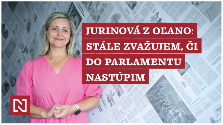 Jurinová z OĽaNO: Stále zvažujem, či do parlamentu nastúpim (VIDEO)