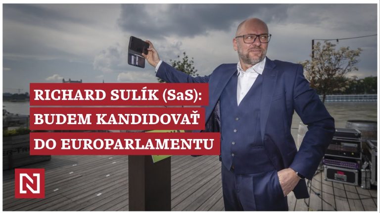 Predseda SaS Sulík: Budem kandidovať do europarlamentu (VIDEO)