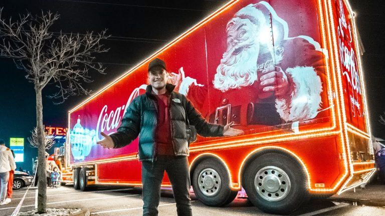 Stretli sme ikonický Coca-Cola Kamión! VLOGMAS 6