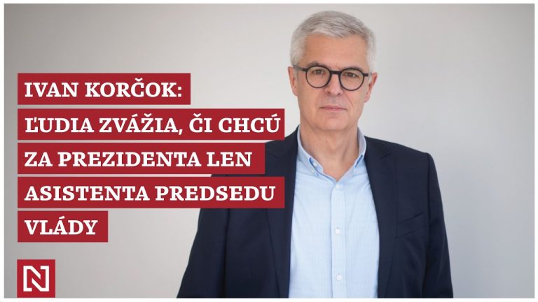 Ivan Korčok: Ľudia zvážia, či chcú za prezidenta len asistenta predsedu vlády (VIDEO)