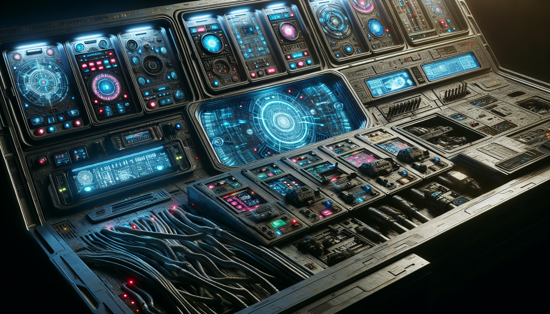 Obnova poškodeného ovládacieho panela Star Trek